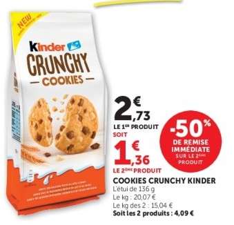 COOKIES CRUNCHY KINDER