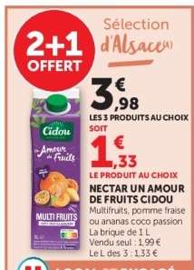 NECTAR UN AMOUR DE FRUITS CIDOU