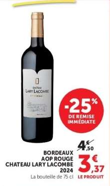 BORDEAUX AOP ROUGE CHATEAU LARY LACOMBE 2024