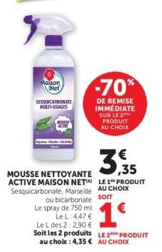 Mousse Nettoyante Active Maison Net