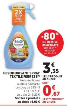 DESODORISANT SPRAY TEXTILE FEBREZE