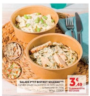 SALADE P'TIT BISTROT SOLEANE