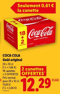 Coca-Cola goût original