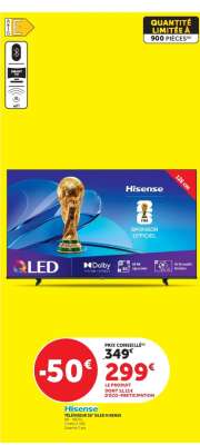 Hisense Téléviseur QLED