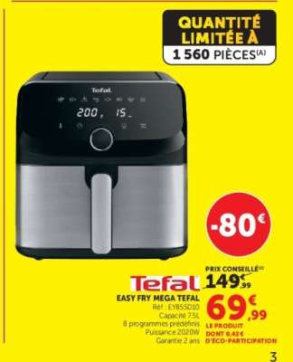 TEFAL EASY FRY MEGA TEFAL