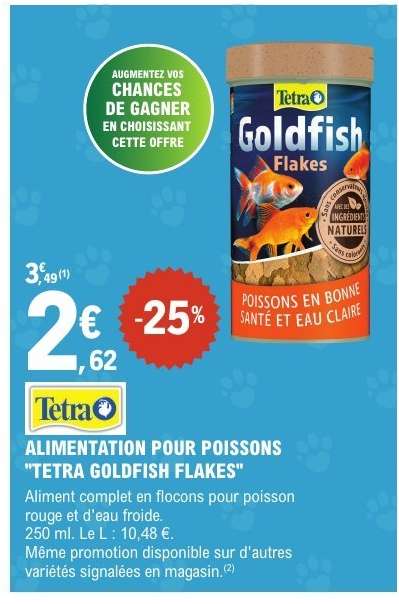 Tetra Goldfish Flakes