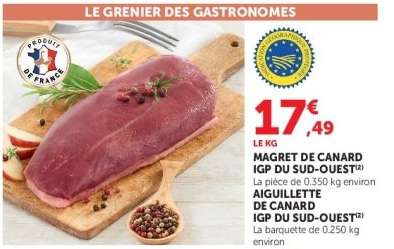 Magret de Canard IGP du Sud-Ouest