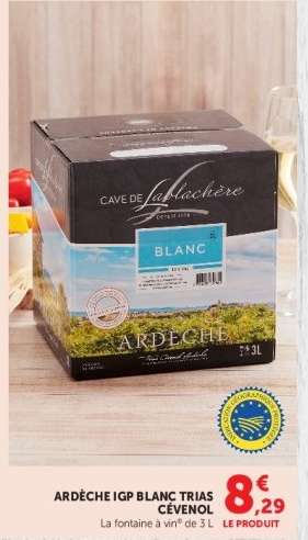 ARDÈCHE IGP BLANC TRIAS CÉVENOL