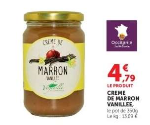 Crème de marron vanillée