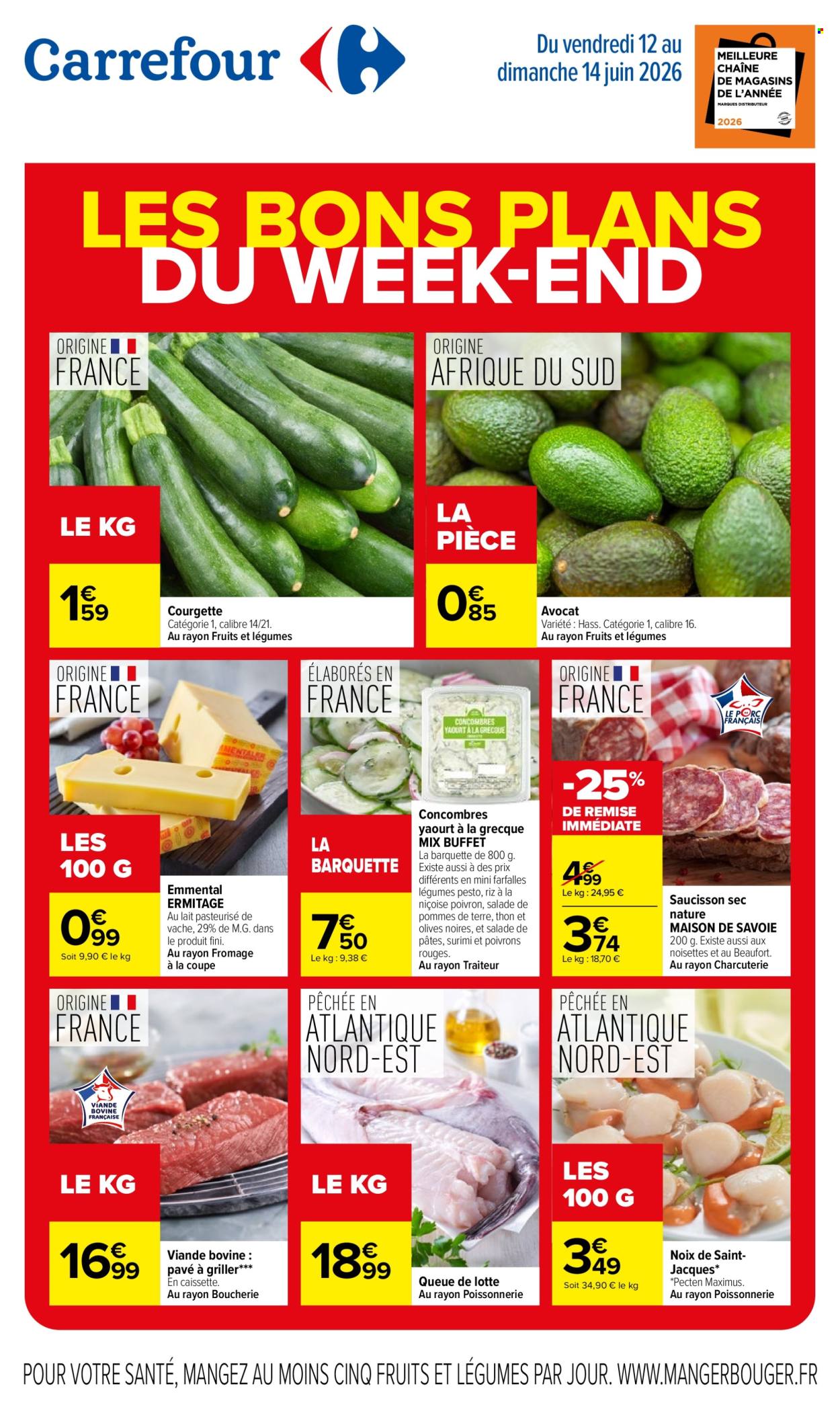 Catalogue Carrefour Hypermarchés - 12/06/2026 - 14/06/2026. Page 1