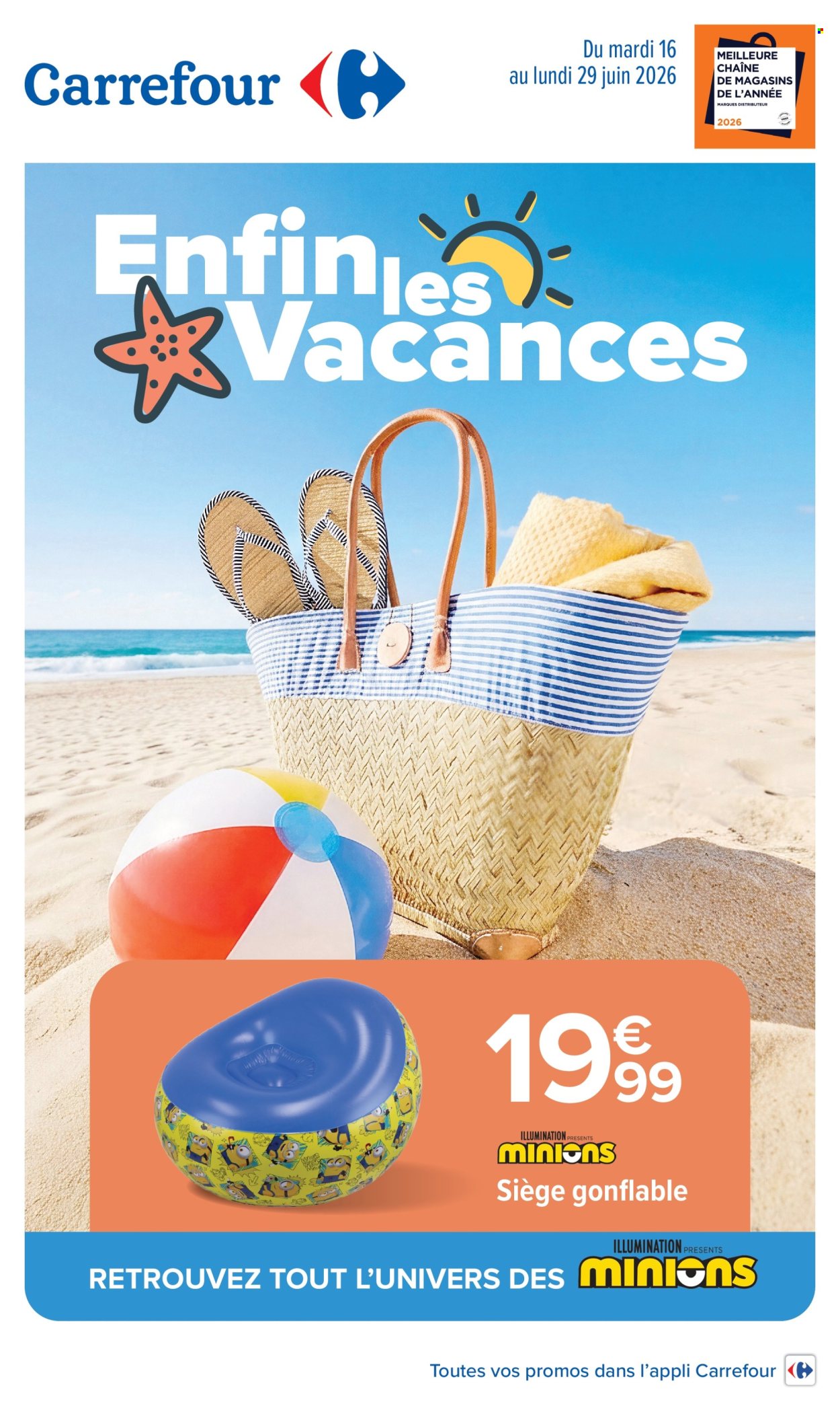 Catalogue Carrefour Hypermarchés - 16/06/2026 - 29/06/2026. Page 1