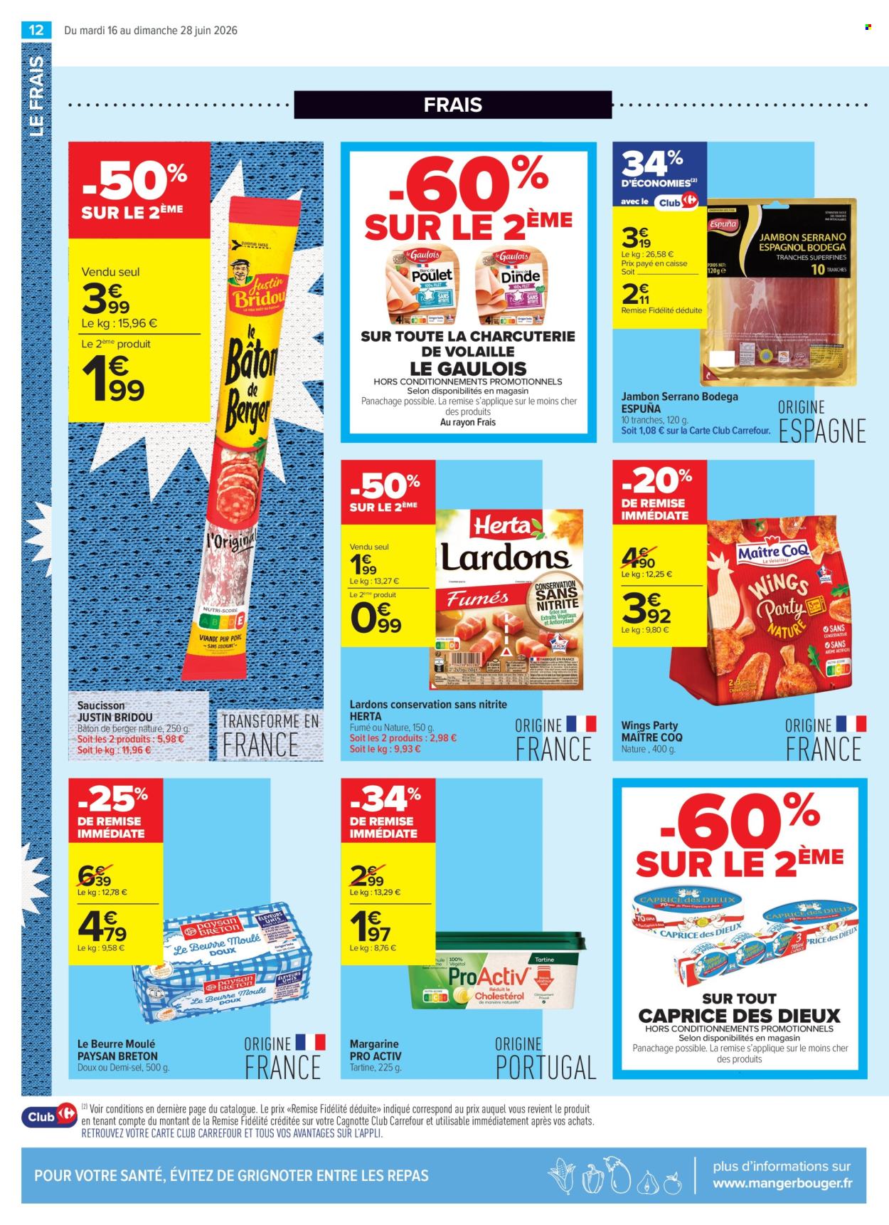 Catalogue Carrefour Contact - 16/06/2026 - 28/06/2026. Page 12