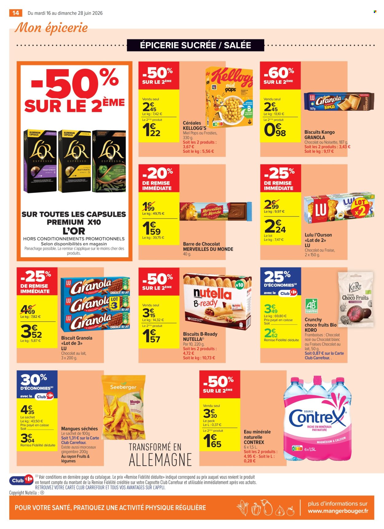 Catalogue Carrefour Contact - 16/06/2026 - 28/06/2026. Page 14