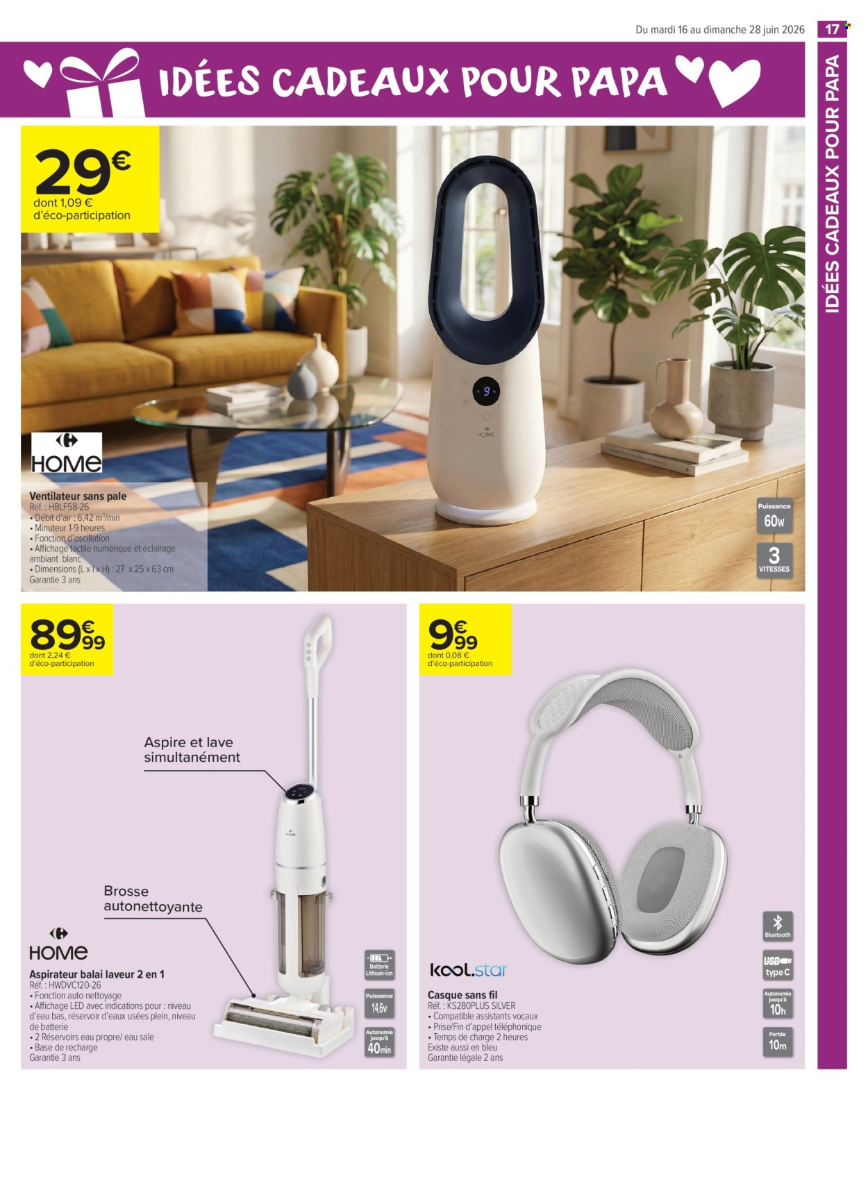 Catalogue Carrefour Contact - 16/06/2026 - 28/06/2026. Page 17