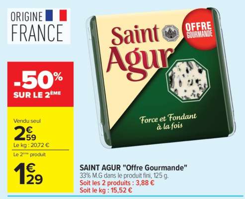 SAINT AGUR "Offre Gourmande"