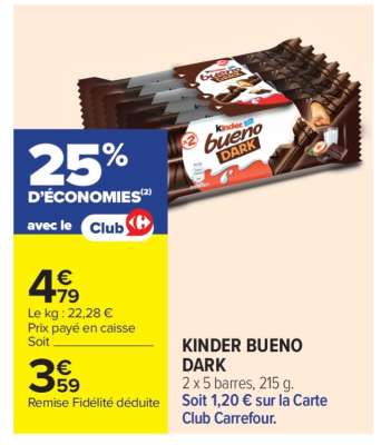 Kinder Bueno Dark