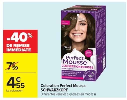 Coloration Perfect Mousse SCHWARZKOPF