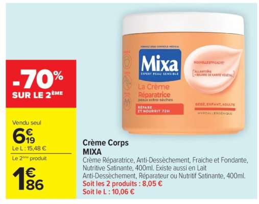 CRÈME CORPS “MIXA”