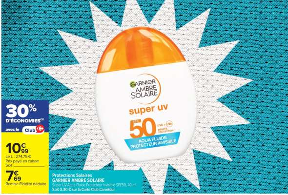 GARNIER AMBRE SOLAIRE