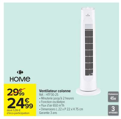 Ventilateur colonne