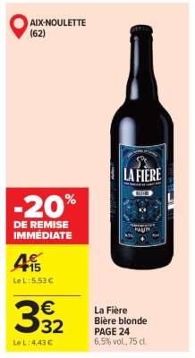 La Fière Bière blonde PAGE 24