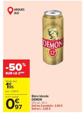 Bière blonde DEMON