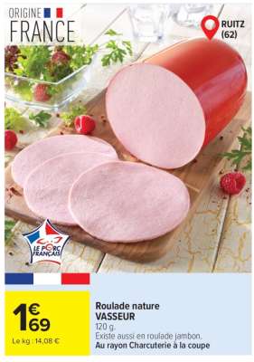 Roulade nature VASSEUR