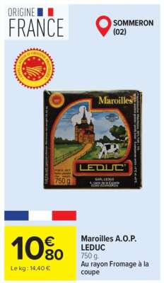Maroilles A.O.P. LEDUC