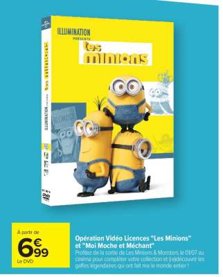 Les Minions DVD