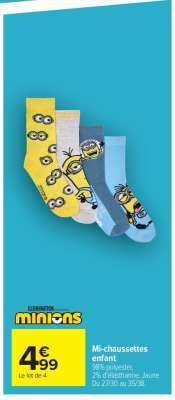 Mi-chaussettes enfant