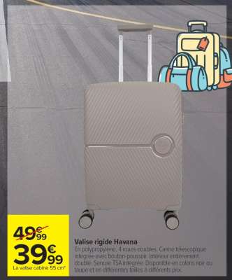 Valise rigide Havana