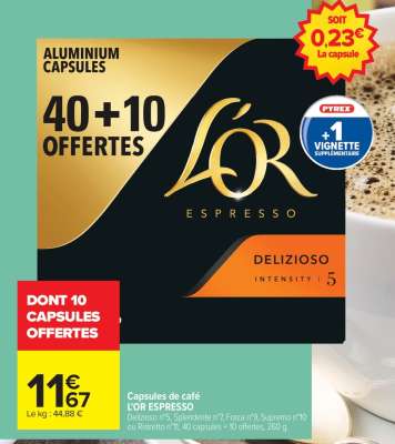 L'OR Espresso Capsules