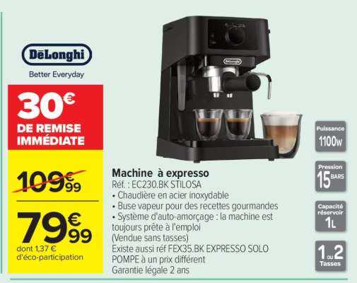 Machine à expresso
