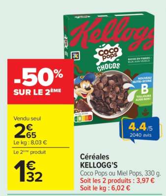 Cereales Kellogg's