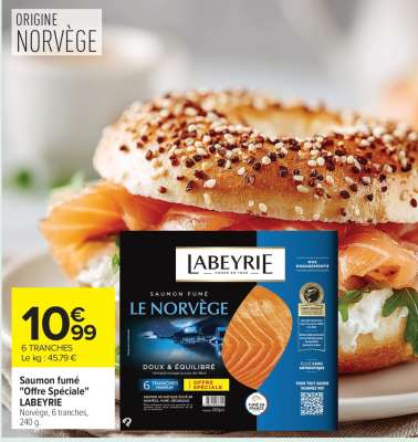 Saumon fumé «Offre Spéciale» LABEYRIE
