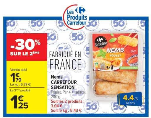 Nems CARREFOUR SENSATION