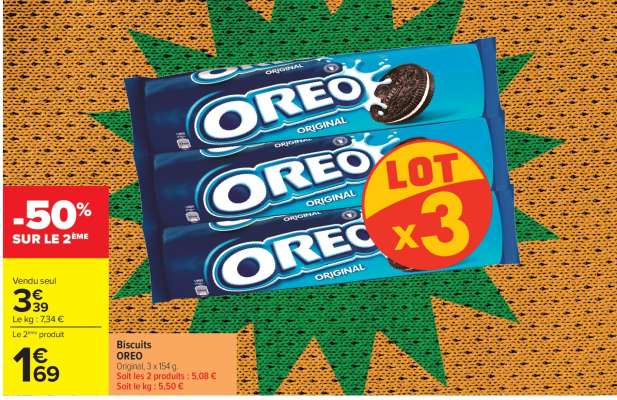 Biscuits Oreo