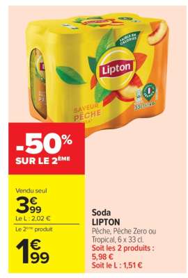SODA “LIPTON”