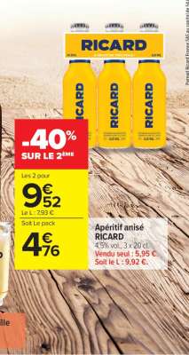 APÉRITIF ANISÉ “RICARD”
