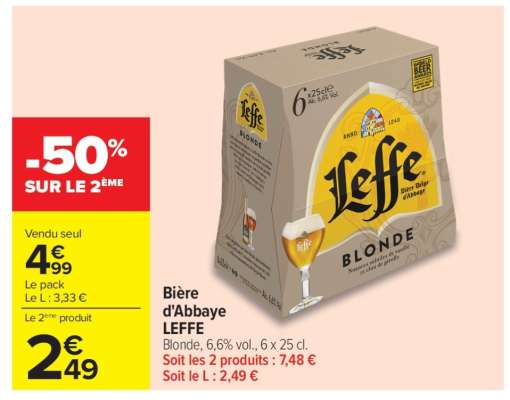 Bière d’Abbaye LEFFE