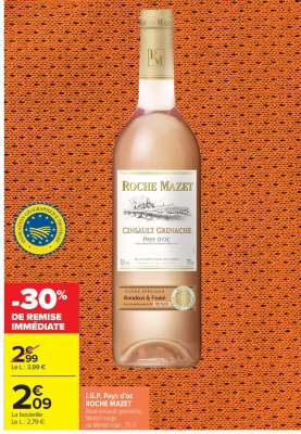 L.G.P. Pays d'Oc ROCHE MAZET