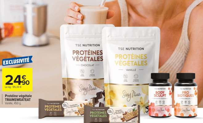 Protéine végétale TRAIN SWEAT EAT