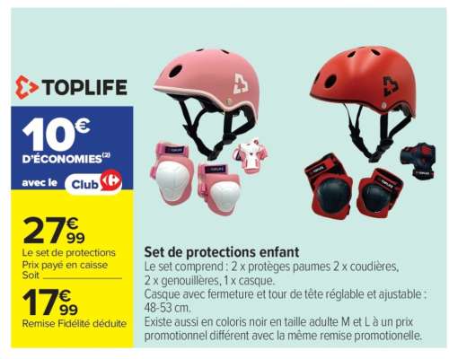 Set de protections enfant
