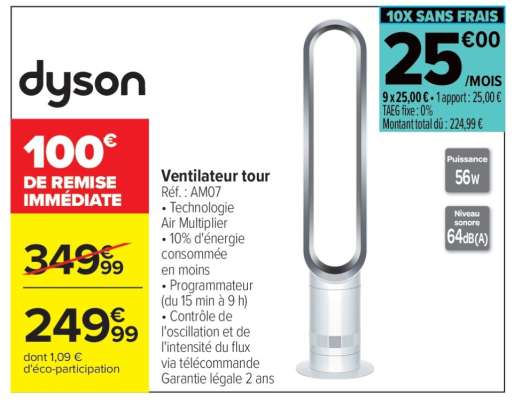 Ventilateur tour