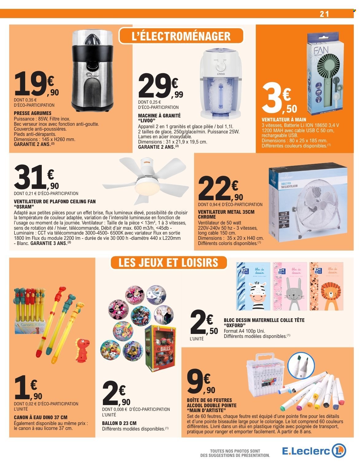 Catalogue E.Leclerc - 16/06/2026 - 27/06/2026. Page 21