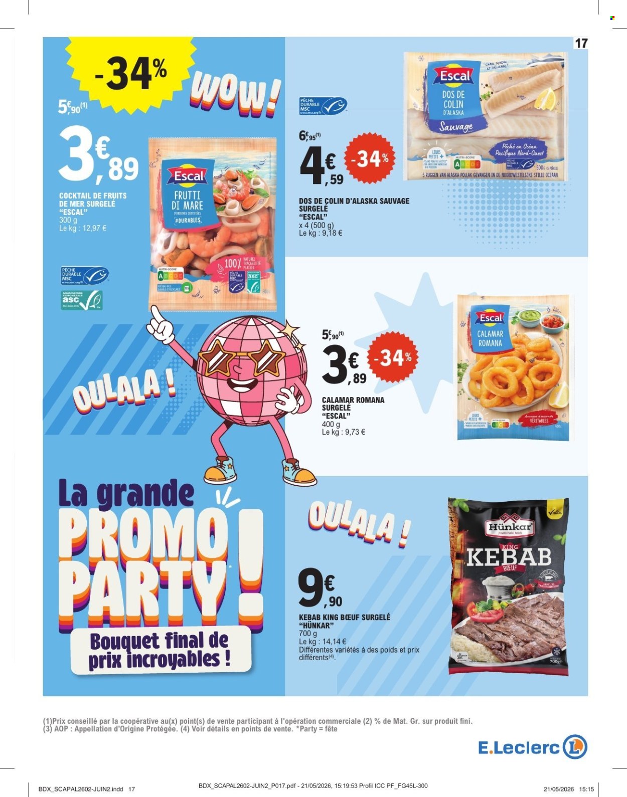 Catalogue E.Leclerc - 16/06/2026 - 20/06/2026. Page 17