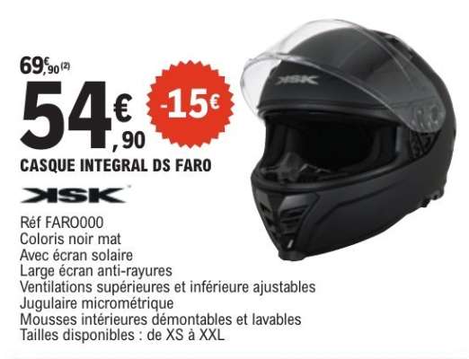 CASQUE INTEGRAL DS FARO