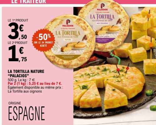LA TORTILLA NATURE “PALACIOS”