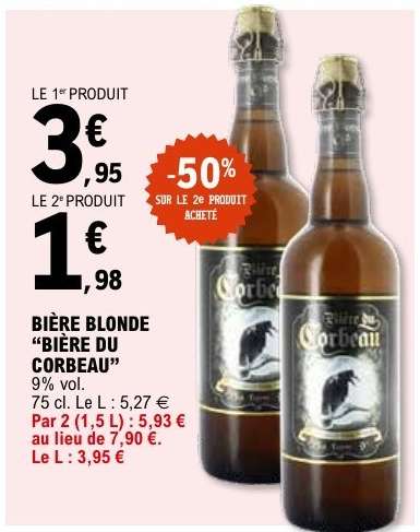 Bière blonde BIÈRE DU CORBEAU
