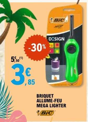 BRIQUET ALLUME-FEU MEGA LIGHTER